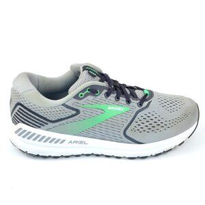 Brooks Ariel 20 Women's Size 11D Gray & Green Athletic Running Sneakers